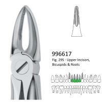 拔牙钳 上切牙尖牙牙根 Fig 29S