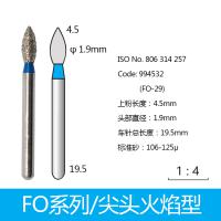 尖头火焰形金刚砂车针