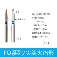 尖头火焰形金刚砂车针
