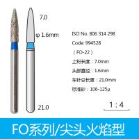 尖头火焰形金刚砂车针
