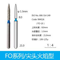 尖头火焰形金刚砂车针